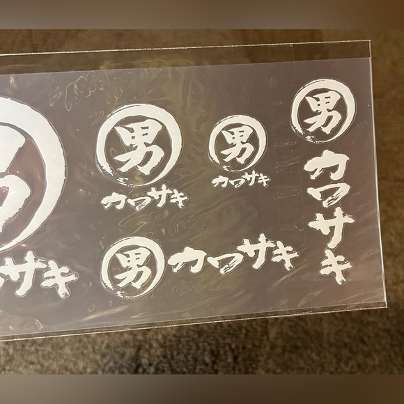 Kawasaki Vinyl Sticker Decal Sheet Motorcycles ATV SxS Jet Ski Japanese Ninja - Picture 4 of 4